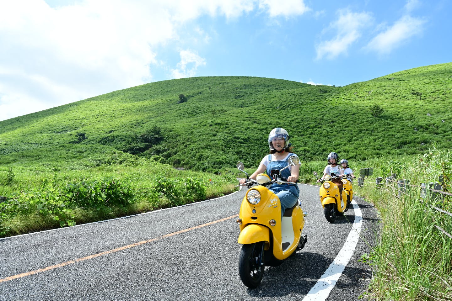 【山口・秋吉台・乗り物レンタル・2時間】原付バイクレンタルで気軽な旅に出よう！｜アソビュー！